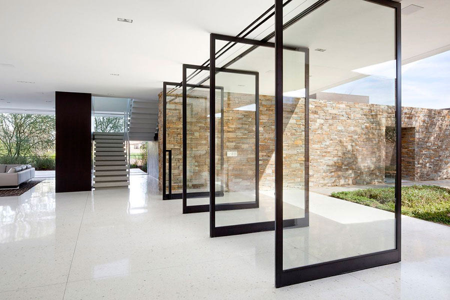 Tempered Glass Doors